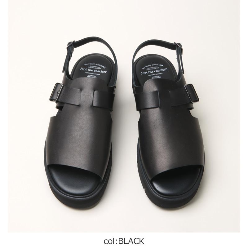 foot the coacher (フットザコーチャー) OPEN TOE SANDALS(GLOXI CUT 