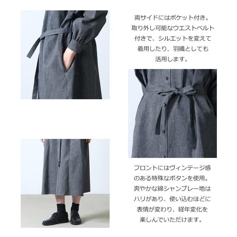 ANATOMICA (アナトミカ) TUSCAN DRESS CHAMBRAY / タスカンドレス 