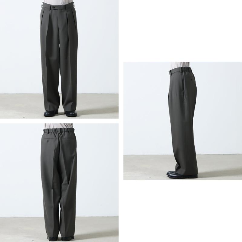 markaware MARKAWARE (マーカウェア) DOUBLE PLEATED TROUSERS markaware MARKAWARE (マーカウェア) DOUBLE PLEATED TROUSERS
