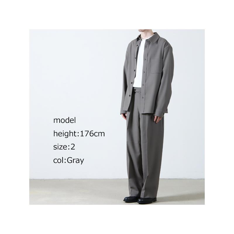markaware MARKAWARE (マーカウェア) DOUBLE PLEATED TROUSERS markaware MARKAWARE (マーカウェア) DOUBLE PLEATED TROUSERS