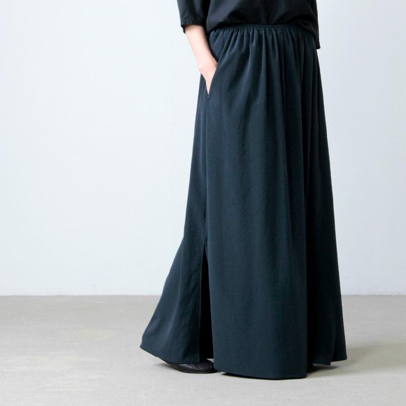 08sircus (ゼロエイトサーカス) Vintage crape maxi wrap skirt / ヴィンテージクレープマキシラップスカート｜icora｜12