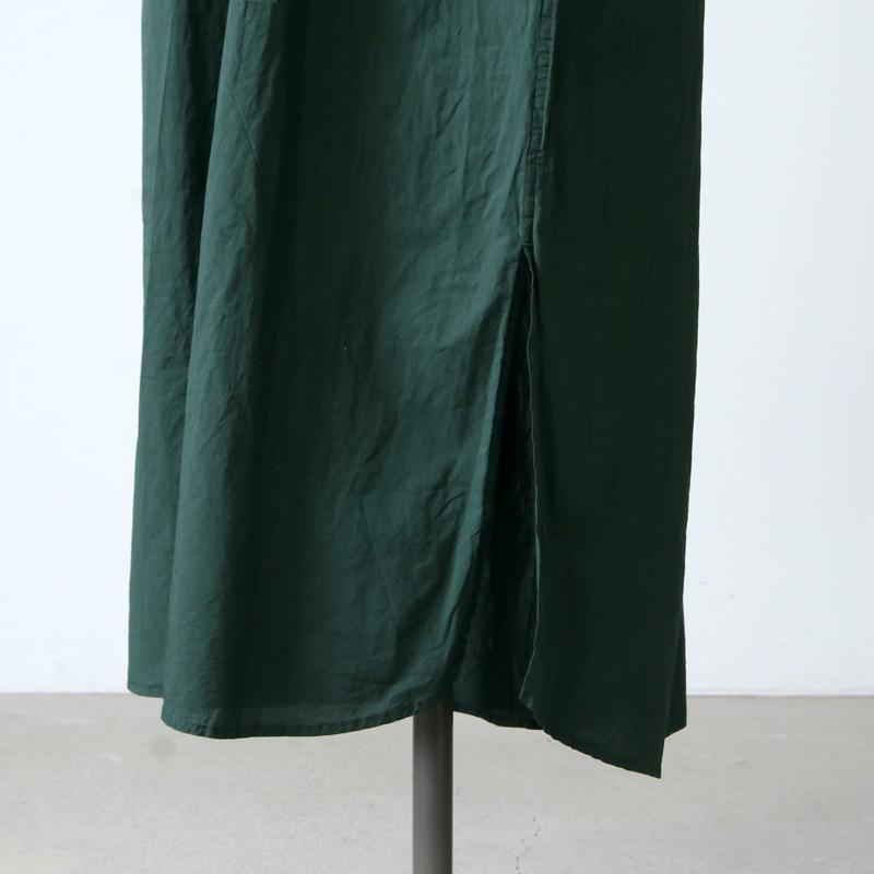 08sircus (ゼロエイトサーカス) Compact lawn garment dyed dress / コンパクトローンガーメントダイドレス｜icora｜13