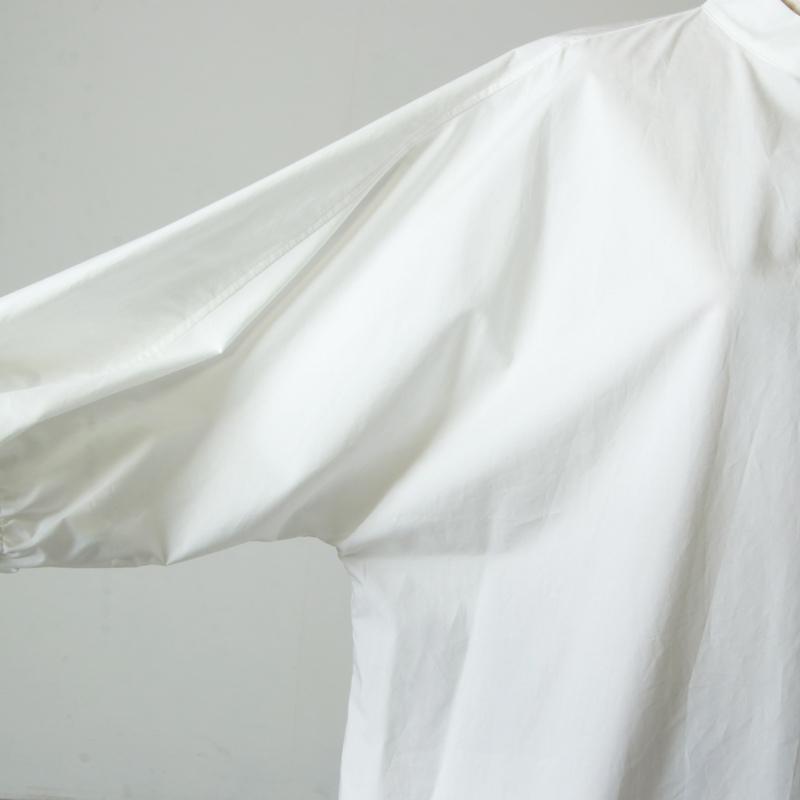 08sircus (ゼロエイトサーカス) Suvin cotton stand collar blouse / スビンコットンスタンドカラーブラウス｜icora｜11