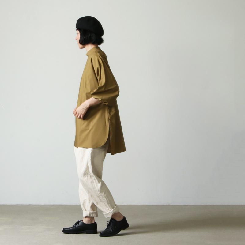 08sircus (ゼロエイトサーカス) Suvin cotton stand collar blouse / スビンコットンスタンドカラーブラウス｜icora｜16