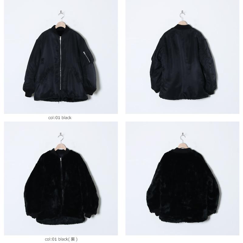 08sircus (ゼロエイトサーカス) MA-1×Eco fur reversible / MA-1  
