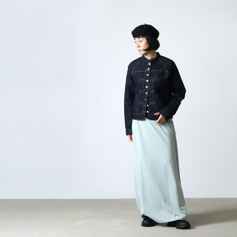 08sircus (ゼロエイトサーカス) Cupro jersey straight long 08sircus (ゼロエイトサーカス) Cupro jersey straight long