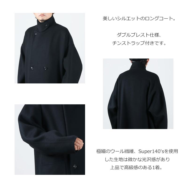 08sircus (ゼロエイトサーカス) Beaver double face rever over coat 