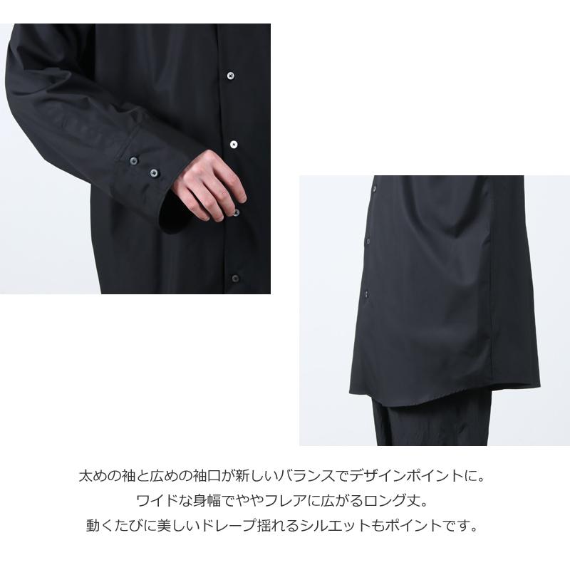 08sircus (ゼロエイトサーカス) Broad over size shirt / ブロードオーバーサイズシャツ｜icora｜05