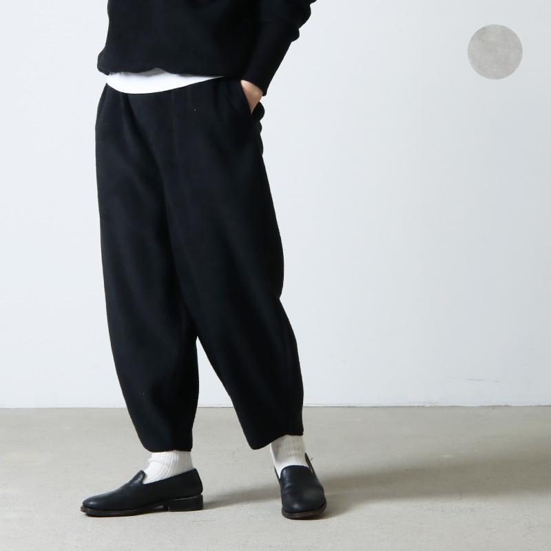 ALWEL (オルウェル) FLEESE PEG PANTS / フリースペグパンツ  