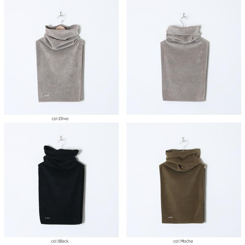 ALWEL (オルウェル) FLEECE HIGH NECK GAITER / フリース ALWEL (オルウェル) FLEECE HIGH NECK GAITER / フリース