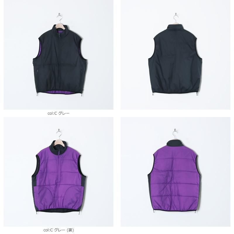 DAIWA PIER39 (ダイワピア39) TECH REVERSIBLE PULLOVER PUFF VEST for Women /  テックリバーシブルプルオーバーパフベスト レディース