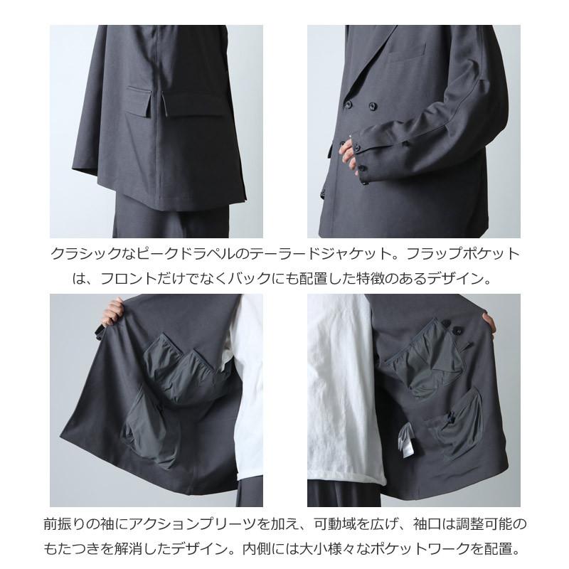DAIWA PIER39 (ダイワピア39) Tech Double-Breasted Jacket / テックダブルブレステッドジャケット｜icora｜07