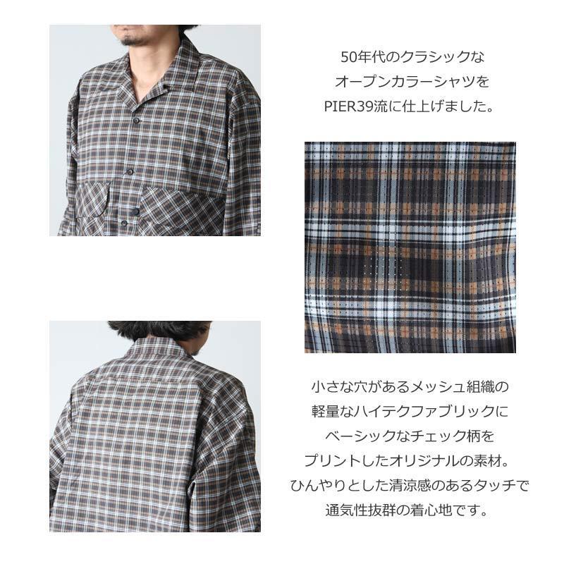 DAIWA PIER39 (ダイワピア39) Tech New Angler`s Open Collar Shirts Ｌ/S / テックニューアングラーオープンカラーシャツ ロングスリーブ｜icora｜05