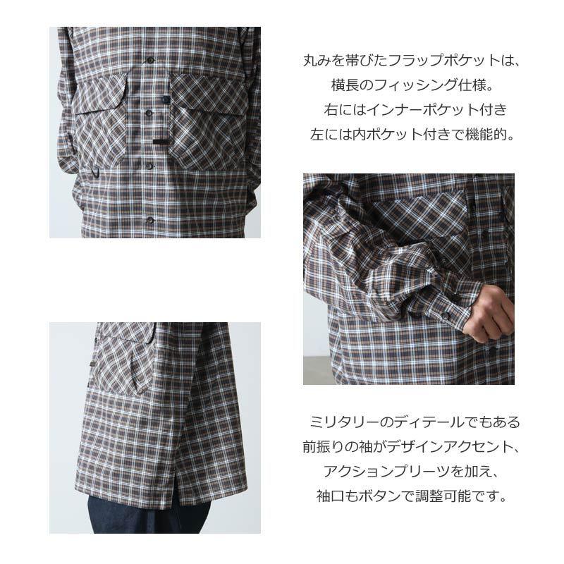 DAIWA PIER39 (ダイワピア39) Tech New Angler`s Open Collar Shirts Ｌ/S / テックニューアングラーオープンカラーシャツ ロングスリーブ｜icora｜06