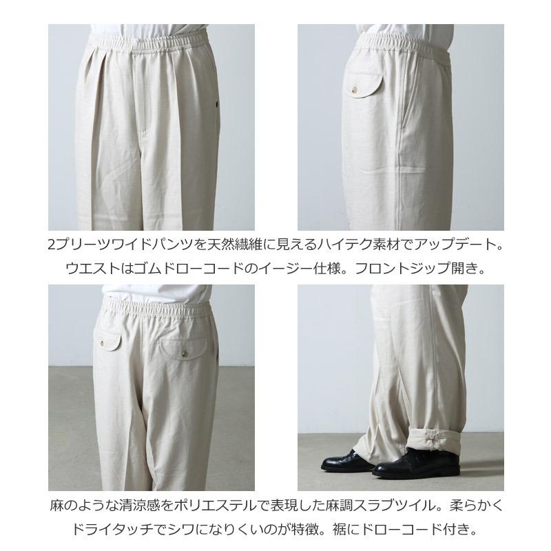 DAIWA PIER39 (ダイワピア39) Tech Wide Easy 2P Trousers / テックワイドイージー2Pトラウザース｜icora｜07