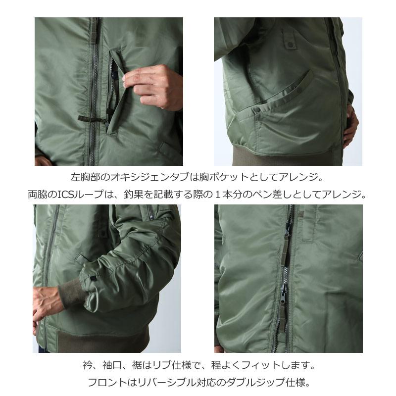 DAIWA PIER39 (ダイワピア39) TECH REVERSIBLE MA-1 / テック