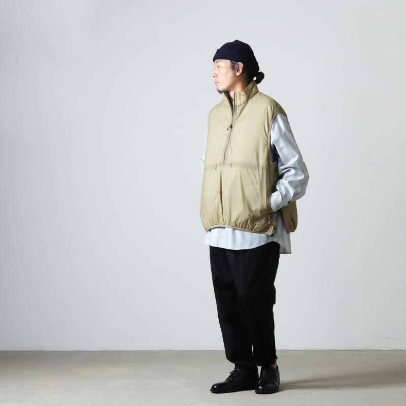 DAIWA PIER39 (ダイワピア39) TECH REVERSIBLE PULLOVER PUFF VEST /  テックリバーシブルプルオーバーパフベスト