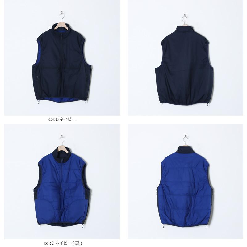 DAIWA PIER39 (ダイワピア39) TECH REVERSIBLE PULLOVER PUFF VEST / テックリバーシブルプルオーバーパフベスト｜icora｜02