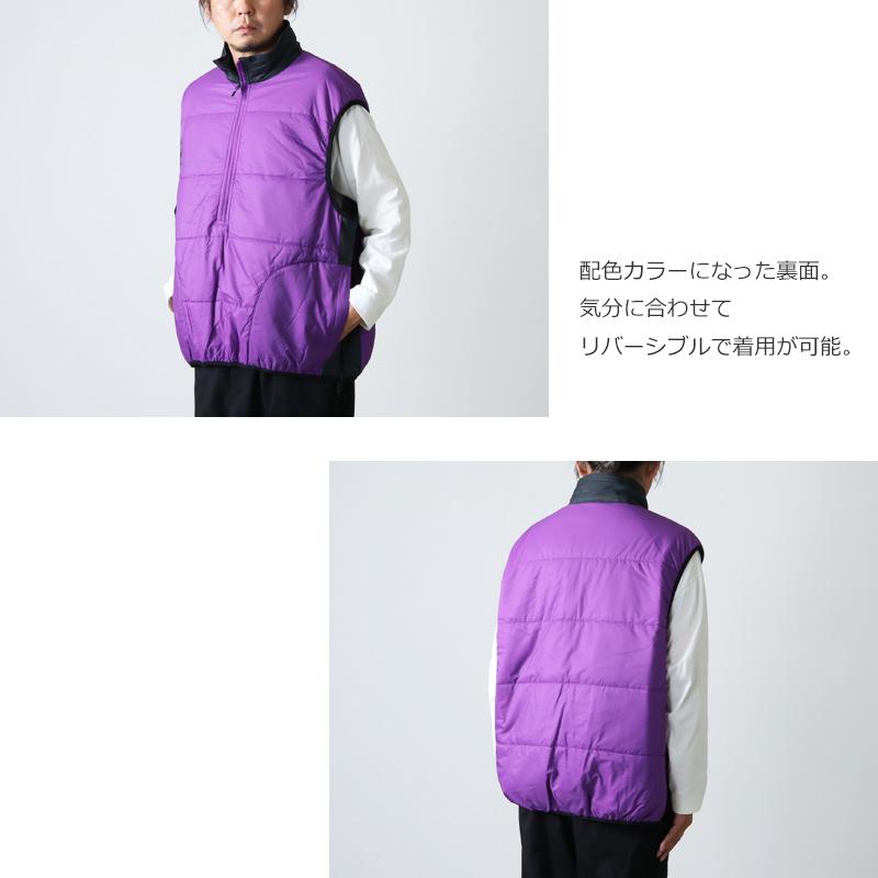 DAIWA PIER39 (ダイワピア39) TECH REVERSIBLE PULLOVER PUFF VEST / テックリバーシブルプルオーバーパフベスト｜icora｜09