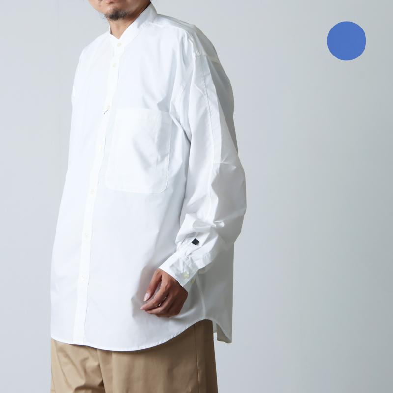 DAIWA PIER39 (ダイワピア39) TECH BAND COLLAR SHIRTS L/S / テック 