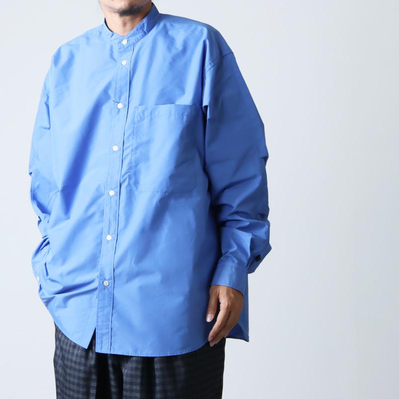 DAIWA PIER39 (ダイワピア39) TECH BAND COLLAR SHIRTS L/S / テック 
