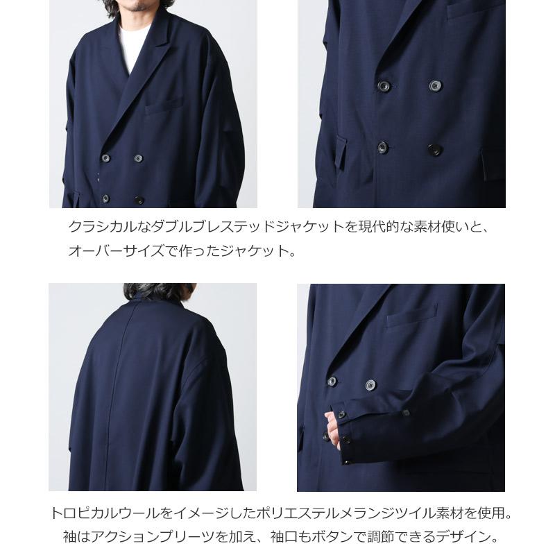 DAIWA PIER39 (ダイワピア39) TECH DOUBLE-BREASTED JACKET DAIWA PIER39 (ダイワピア39) TECH DOUBLE-BREASTED JACKET