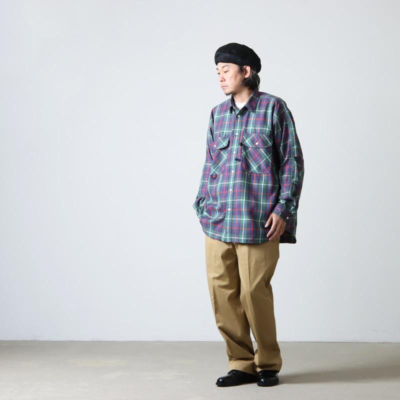 DAIWA PIER39 (ダイワピア39) TECH 2WAY WORK SHIRTS / テック2ウェイ 