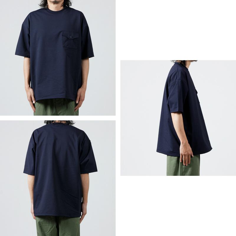 DAIWA PIER39 (ダイワピア39) TECH TEE MIL POCKET CREW / テックT ミルポケットクルー