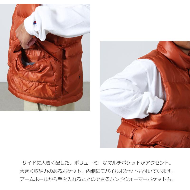 DAIWA PIER39 (ダイワピア39) TECH BACKPACKER DOWN VEST DAIWA PIER39 (ダイワピア39) TECH BACKPACKER DOWN VEST