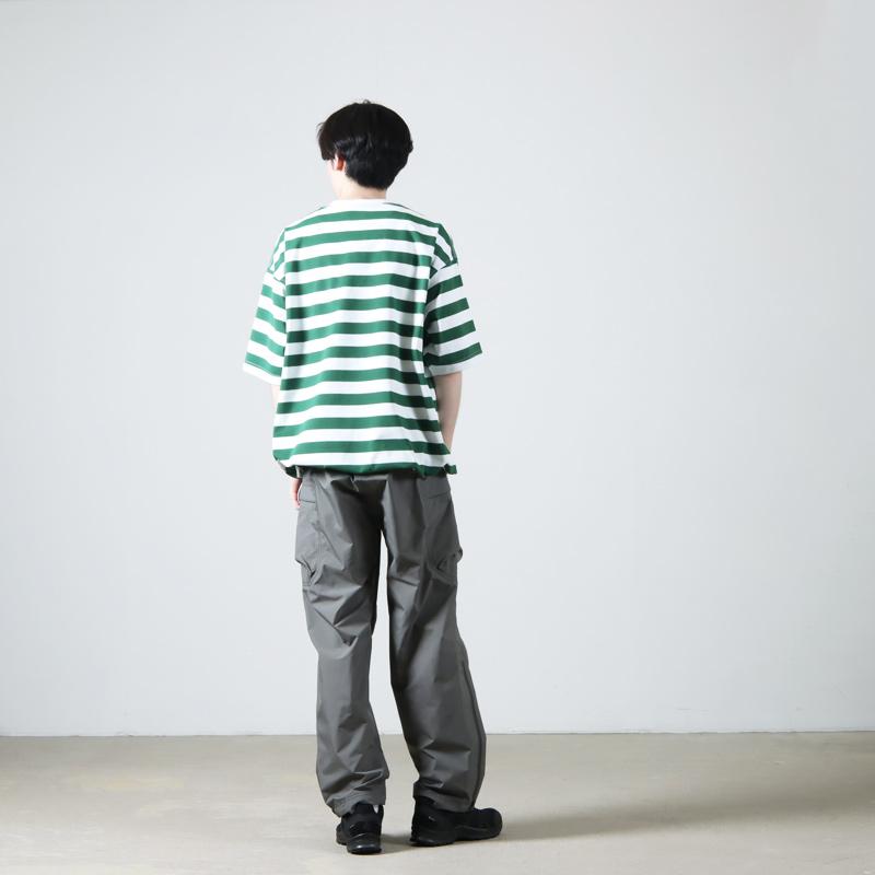 DAIWA PIER39 (ダイワピア39) TECH DRAWSTRING BORDER S/S TEE DAIWA PIER39 (ダイワピア39) TECH DRAWSTRING BORDER S/S TEE