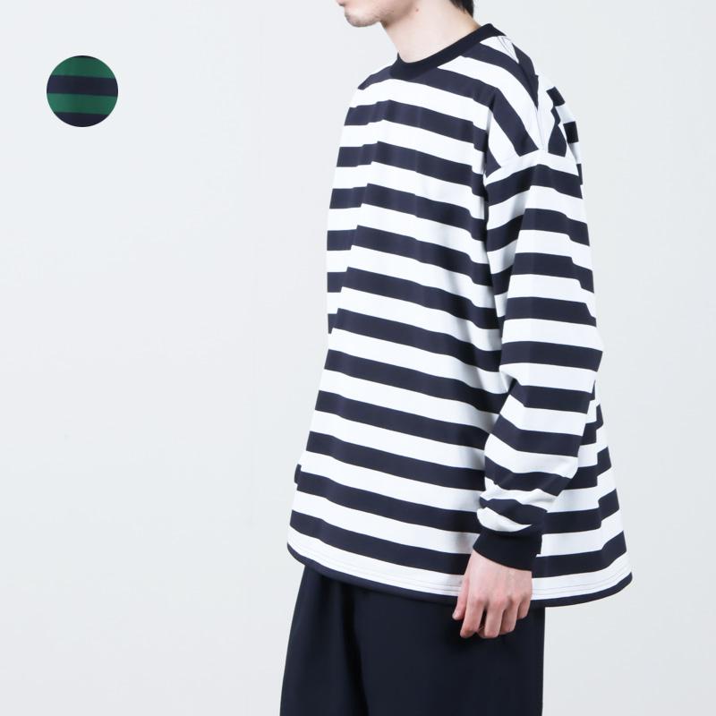 DAIWA PIER39 (ダイワピア39) TECH DRAWSTRING BORDER L/S TEE DAIWA PIER39 (ダイワピア39) TECH DRAWSTRING BORDER L/S TEE