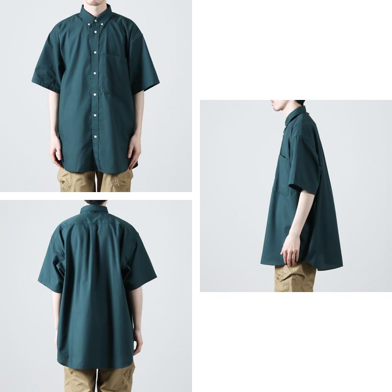 DAIWA PIER39 (ダイワピア39) TECH BUTTON DOWN SHIRT S/S OX / テックボタンダウンシャツショートスリーブオックス｜icora｜03