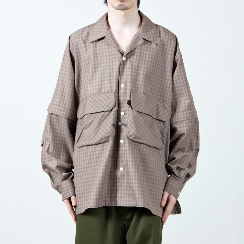 DAIWA PIER39 (ダイワピア39) TECH SPORTS OPEN COLLAR SHIRT L DAIWA PIER39 (ダイワピア39) TECH SPORTS OPEN COLLAR SHIRT L