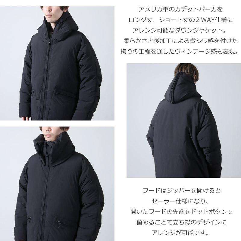 DAIWA PIER39 (ダイワピア39) TECH 2WAY CADET DOWN PARKA DAIWA PIER39 (ダイワピア39) TECH 2WAY CADET DOWN PARKA