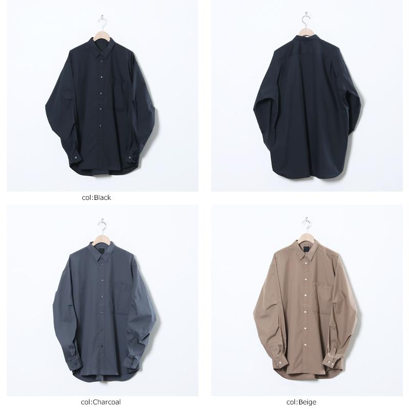 ダイワピア39　ストライプ 長袖 Tシャツ DAIWA PIER39 (ダイワピア39) TECH BAND COLLAR SHIRTS L/S