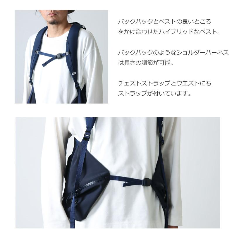 COMFY OUTDOOR GARMENT (コムフィアウトドアガーメント) STEP OUT VEST NYLON / ステップアウトベスト ナイロン