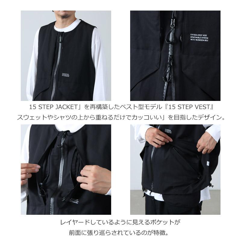 コムフィ アウトドア ガーメント】Lサイズ ネイビー 15 Step Vest