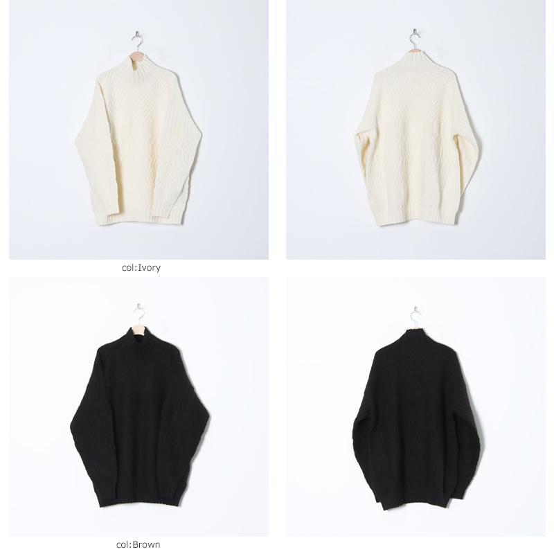 40% OFF】ETS.MATERIAUX (イーティーエスマテリオ) SABA Irish sweater 