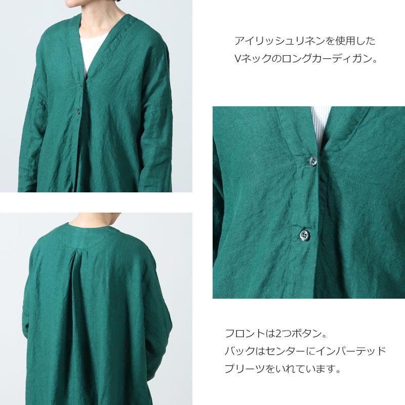 Honnete (オネット) V Long Shirts Cardy / Vロングシャツカーデ 