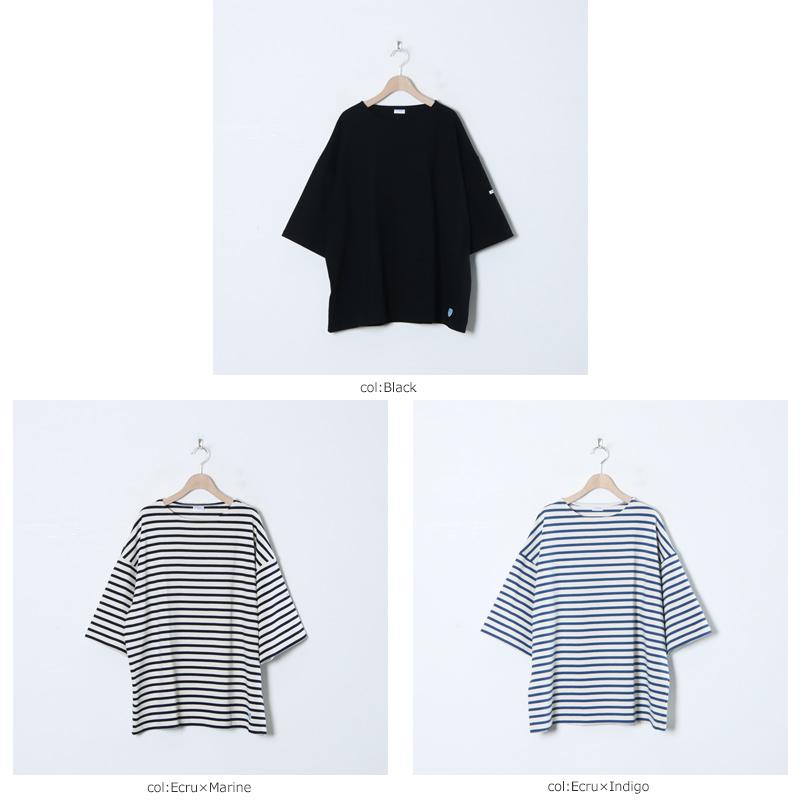 ORCIVAL / ワイドボディー ボートネック ショートスリーブ プルオーバー ORCIVAL / ワイドボディー ボートネック ショートスリーブ プル