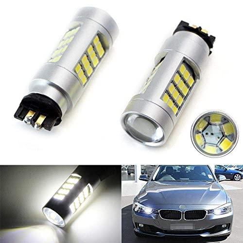 iJDMTOY26Kキセノンホワイト42-SMD PW24W LED電球BMW F30 3シリーズハロゲンヘッドランプデイタイムランニングライト｜icoro｜02