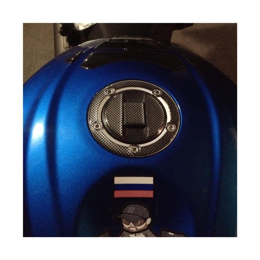 オートバイ燃料タンクステッカーオートバイ燃料ガスキャップタンクプロテクターパッド装飾ステッカーデカールスー｜icoro｜06
