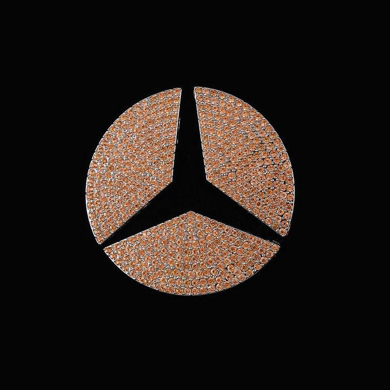 オンラインストア販促 メルセデスベンツMercedes Benz 45mm キラキラ装飾ステッカーDIYブリング装飾ステッカーバッジデカール