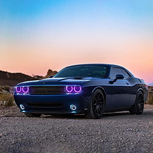 日用品の通販なら vlandプロジェクターLEDマルチカラーヘッドライトDodge Challenger 3rd Gen Coupe 2008 2009 2010