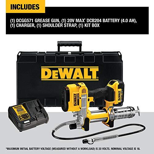 DEWALT DCGG571M1 20V MAX Cordless Grease Gun 141［］｜icoro｜05