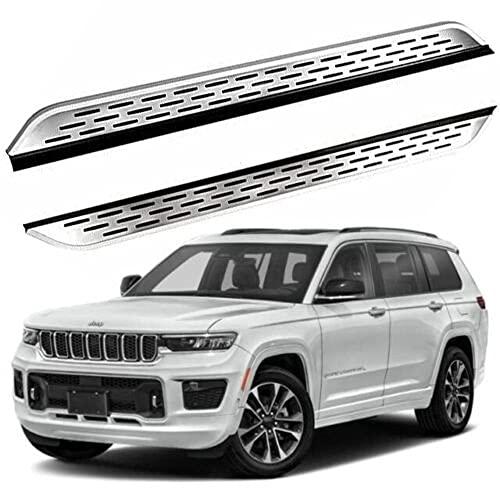 アルミニウムランニングボードサイドステップグランドチェロキーL 2021 2022 2023に適したnerfバー