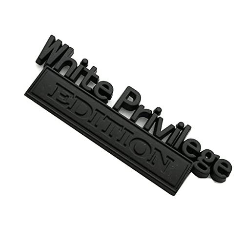 ホワイトプリビレッジエディションエンブレム - Badgeslide The Original White Privilege Edition｜icoro｜04