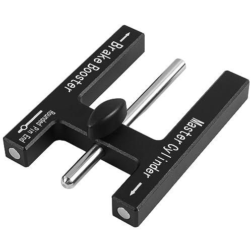 ブレーキブースター プッシュロッド調整ツール マスターシリンダー プッシュロッド長さゲージ ブレーキペダルの制動距離を調整可能 ほとんどのブレー