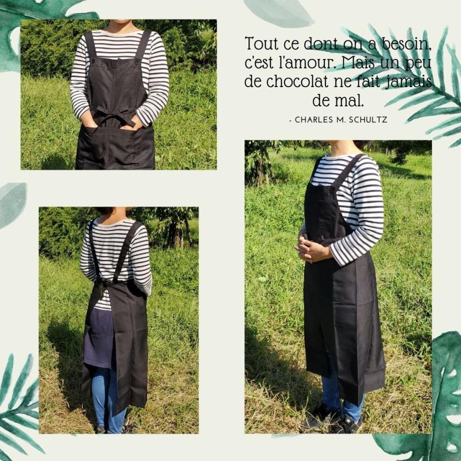 エプロン 撥水 水をはじく シンプル 黒 カフェ 飲食 美容院 おしゃれ 男女兼用 かわいい レディース メンズ スタッフ 母の日 ギフト ラッピング Hassui001 I Cott 通販 Yahoo ショッピング