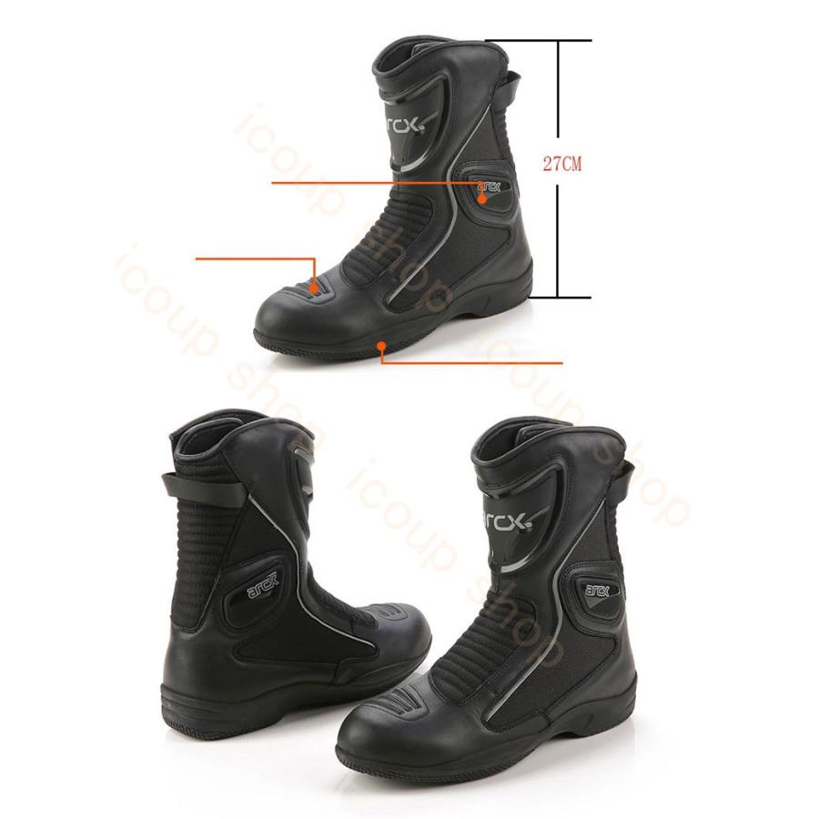 受賞店舗 バイク用ブーツ メンズ ショートブーツ ライダーブーツ レーシング バイカー オフロード ブーツ 防水 バイクブーツ シューズ 靴 バイクウエア 公式 Zucco Ind Br